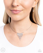 Load image into Gallery viewer, Paparazzi Necklace ~ Chandelier Cadenza - White