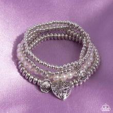 Load image into Gallery viewer, Filigree Fairytale - White Bracelet - Paparazzi