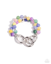 Load image into Gallery viewer, Hammered Haven - Green Bracelet - Paparazzi