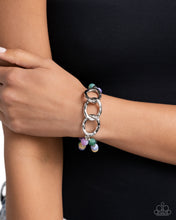 Load image into Gallery viewer, Hammered Haven - Green Bracelet - Paparazzi