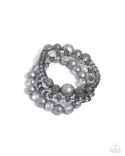 Load image into Gallery viewer, Beaded Benefit - Silver Set - Paparazzi