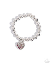 Load image into Gallery viewer, Fleeting Filigree - Pink Paparazzi Bracelet