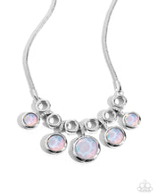 Load image into Gallery viewer, Reflective Rhapsody - Silver Necklace - Paparazzi