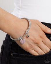Load image into Gallery viewer, Heart Hour - Pink Paparazzi Bracelet