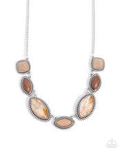Load image into Gallery viewer, Paparazzi Necklace - Regally Roped - Brown