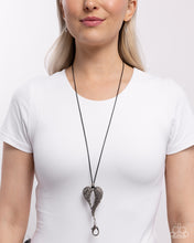 Load image into Gallery viewer, Angelic Attraction - Black Necklace - Paparazzi