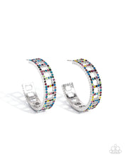 Load image into Gallery viewer, Bridging Brilliance - Multi Hoop Earrings - Paparazzi