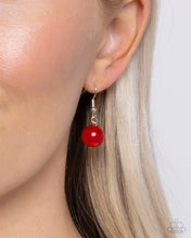 Load image into Gallery viewer, Parisian Press - Red - Paparazzi Necklace