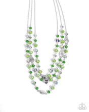 Load image into Gallery viewer, Radiantly Rich - Green Necklace - Paparazzi