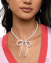 Load image into Gallery viewer, High-Class Hype - White Necklace - Paparazzi