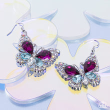 Load image into Gallery viewer, Teardrop Takeoff - Multi Butterfly Earrings - Paparazzi