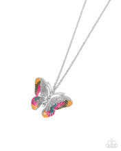 Load image into Gallery viewer, Papillon Pizzazz - Multi - Paparazzi Necklace