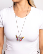 Load image into Gallery viewer, Papillon Pizzazz - Multi - Paparazzi Necklace