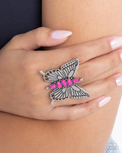 Load image into Gallery viewer, Brash Butterfly - Pink Ring