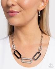 Load image into Gallery viewer, Painted Paladin - Black Necklace - Paparazzi