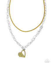 Load image into Gallery viewer, Love Comes and Goes - Green Necklace - Paparazzi