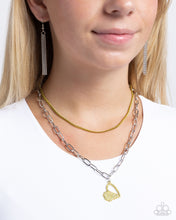 Load image into Gallery viewer, Love Comes and Goes - Green Necklace - Paparazzi