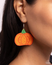 Load image into Gallery viewer, Pumpkin Pizzazz - Orange - Paparazzi Earrings