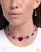 Load image into Gallery viewer, Valentines Vibe - Pink - Paparazzi Necklace