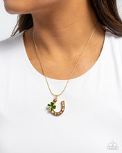 Load image into Gallery viewer, Lucky for Life - Gold - Paparazzi Necklace