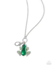 Load image into Gallery viewer, Tree Frog - Green - Paparazzi Lanyard Necklace + Mystery