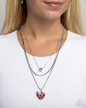 Load image into Gallery viewer, Seize the Sides - Red - Paparazzi Necklace