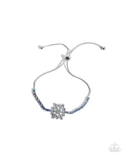 Load image into Gallery viewer, Snow Angel Shimmer - Blue - Paparazzi Bracelet