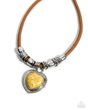 Load image into Gallery viewer, Significant Other - Yellow Necklace - Paparazzi