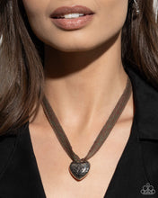 Load image into Gallery viewer, Complete Look - Brown Heart Set - Paparazzi