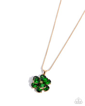 Load image into Gallery viewer, Complete Green Gem Four Leaf Clover Look - Paparazzi Set