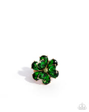 Load image into Gallery viewer, Complete Green Gem Four Leaf Clover Look - Paparazzi Set