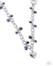 Load image into Gallery viewer, Complete Look - Shimmer Blue Necklace & Bracelet Set