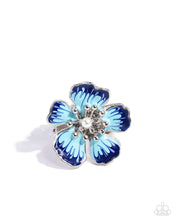 Load image into Gallery viewer, Floral Fit - Blue Ring
