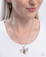 Load image into Gallery viewer, Be Humble Bumblebee - Yellow - Paparazzi Necklace