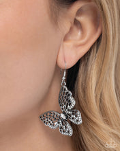 Load image into Gallery viewer, Fresh Flutter - White - Paparazzi Earrings