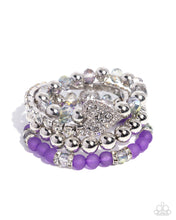 Load image into Gallery viewer, Poetically Plush - Purple Bracelet - Paparazzi