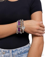Load image into Gallery viewer, Poetically Plush - Purple Bracelet - Paparazzi