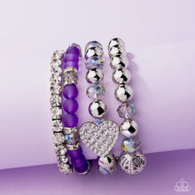 Load image into Gallery viewer, Poetically Plush - Purple Bracelet - Paparazzi