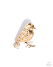 Load image into Gallery viewer, Beneficial Bird - Blue Brooch