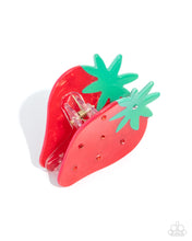 Load image into Gallery viewer, Strawberry Showcase - Red Hair Clip