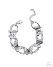 Load image into Gallery viewer, Complete Silver Butterflies Look - Paparazzi