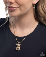Load image into Gallery viewer, Cuddly Chic - Gold - Paparazzi