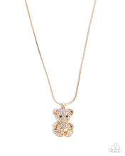 Load image into Gallery viewer, Cuddly Chic - Gold - Paparazzi