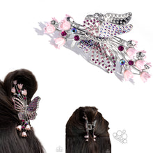 Load image into Gallery viewer, Fluttering French - Pink Hair Clip