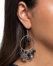 Load image into Gallery viewer, Western Whisper - Black Cowboy Earrings
