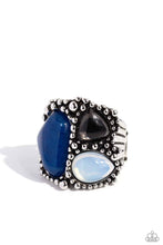 Load image into Gallery viewer, Natural Motley - Blue Ring - Paparazzi