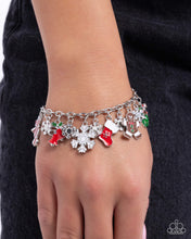 Load image into Gallery viewer, Christmas Cascade - multi - Paparazzi bracelet