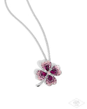 Load image into Gallery viewer, Four Leaf Fashion - Pink Gem Iridescent Clover