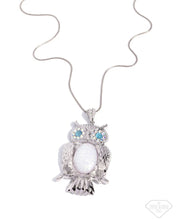 Load image into Gallery viewer, Nobly Nocturnal - Multi Owl Short Necklace - Empire Diamond Design Exclusive