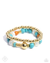 Load image into Gallery viewer, Texan Texture - Gold - Paparazzi Bracelet